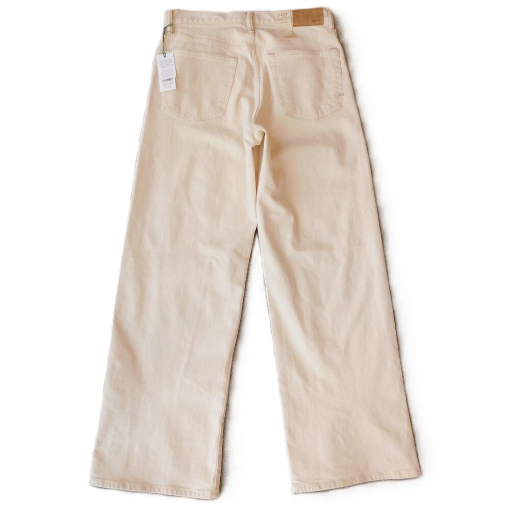 American Eagle AE77 Stovepipe Jeans | Natural | Selvedge | NWT | 10 Short - Picture 3 of 9